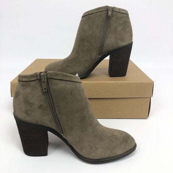 Lucky Brand Womens Salza Booties Brindle Brown Size 11 - Picture 3 of 7